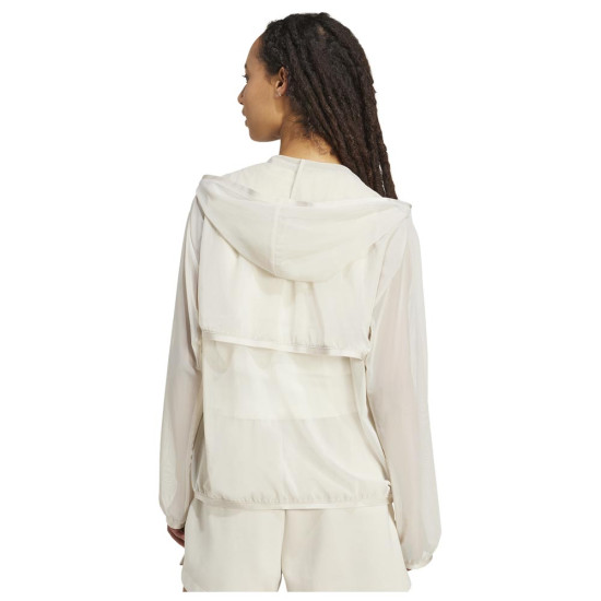 Adidas Γυναικεία ζακέτα All SZN Soft Lux Mesh Full-Zip Hoodie